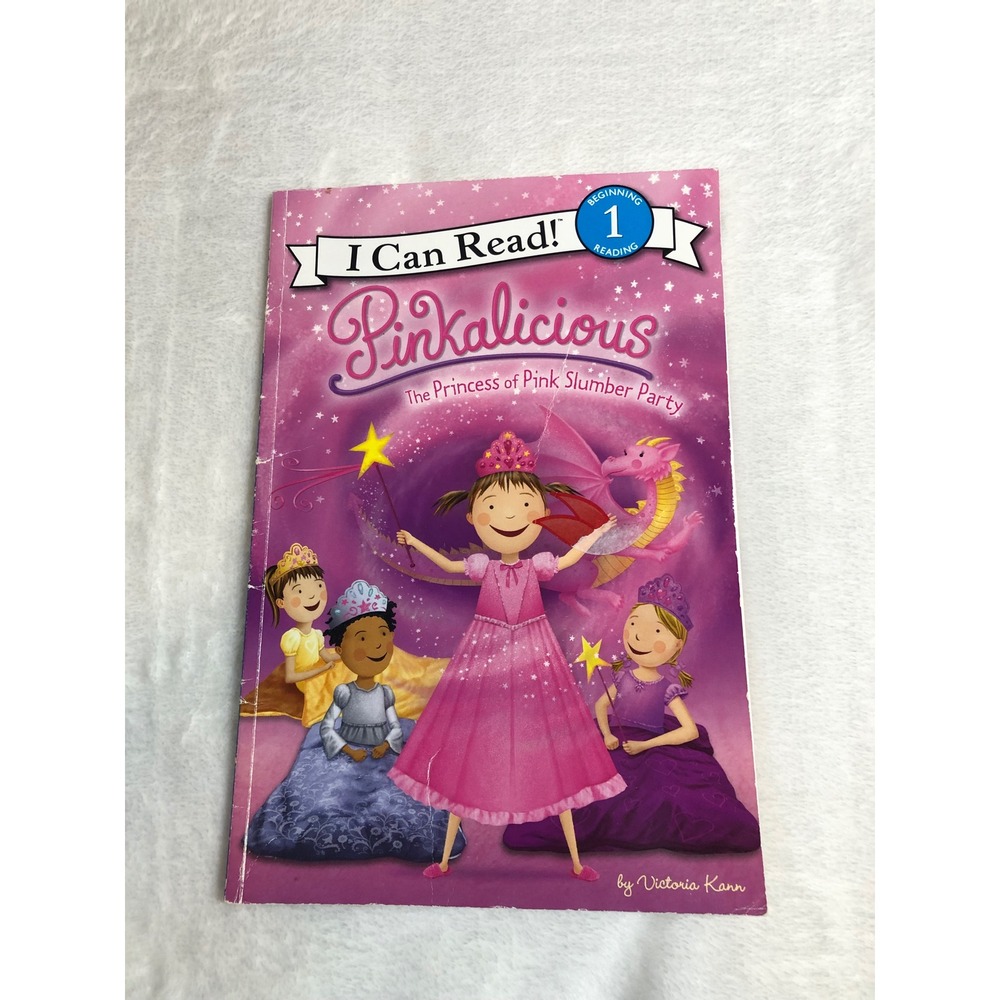 Pinkalicious The Princess of Pink Slumber Party Book Kids Pink Victoria Kann